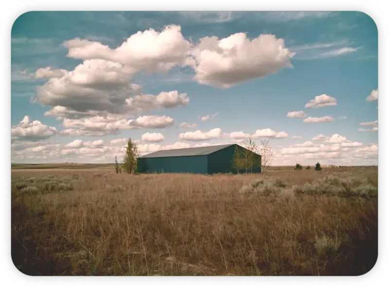 Above-ground building on the property